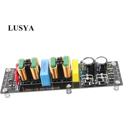 Lusya EMI power supply Straightening EMI High Frequency Filter Module 110VAC-265VAC T0466