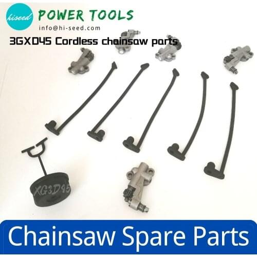 3GXD45 saw parts oil pump, oil tube and oil cover