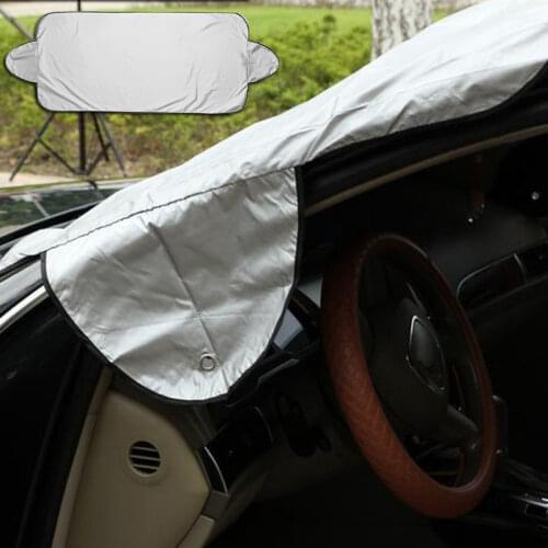 Car shape anti-snow ice sunscreen windshield glass cover dust screen for Opel Corsa Antara Meriva Zafira Insignia Mokka