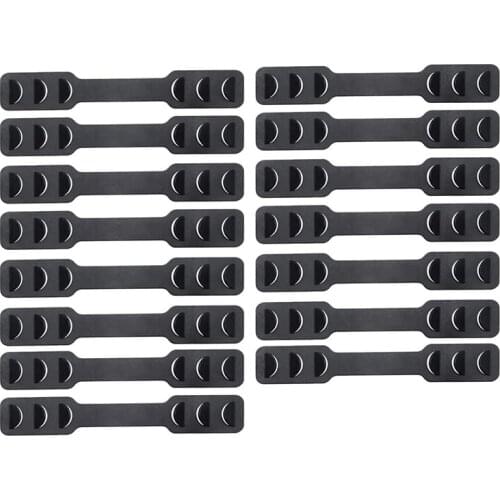 15 Pcs Strap Hook for Masks,3 Gear Adjustable Extension Strap for Relieving Long-Time Wearing Ears' Pressure&Pain