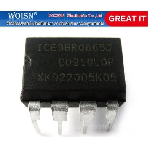 20PCS ICE3BR0665J ICE3BR0665 LCD original authentic DIP-7 In Stock