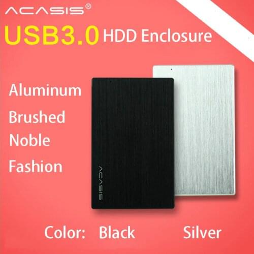 ACASIS FA-2013US 2.5 inch Notebook HDD Enclosure 5Gbps 2 Color All-aluminum SATA USB3.0 Mobile Hard Drive Disk Box