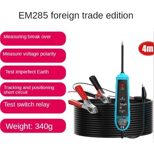 EM285 6 to 24 v DC probe automotive circuit tester tester for electric cable system diagnosis table
