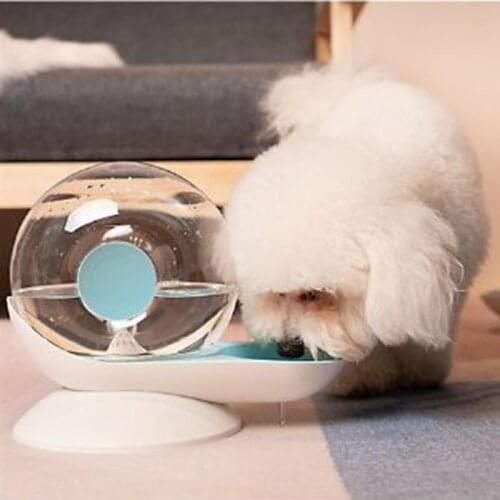 Pet Cat Automatic Water Feeders Portable Plastic Automatic Kitten Puppy Feeding Water Dispenser Cat Feeders Supplies Accessories