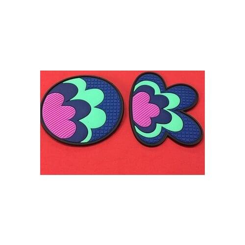 Custom high quality clothing transparent badges Big discount custom clear pvc badge