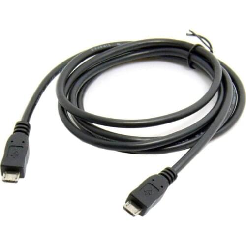 Micro USB Male to Micro USB Male Data Charger Cable for Mobile Phone & Tablet 100cm