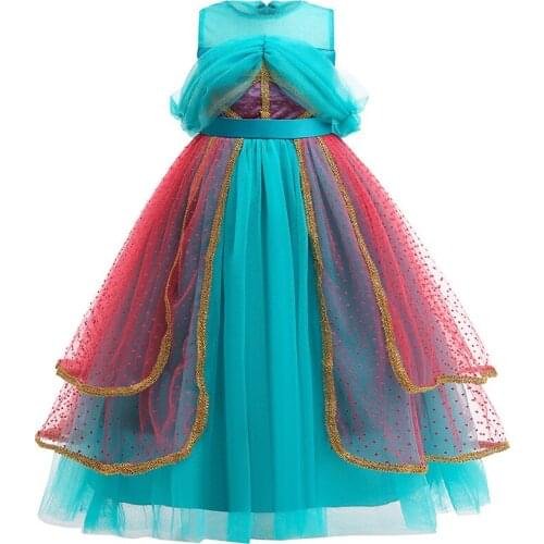 Princess Costume Halloween Children Girl Dress Cosplay Costumes Dresses For Girls Role Costume 2 to 10 Years Children Clothing