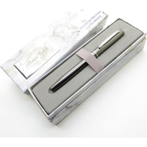 Wings Marble R178 Titanium Chrome Roller Pen | İsme Special Pen | Gift Pen