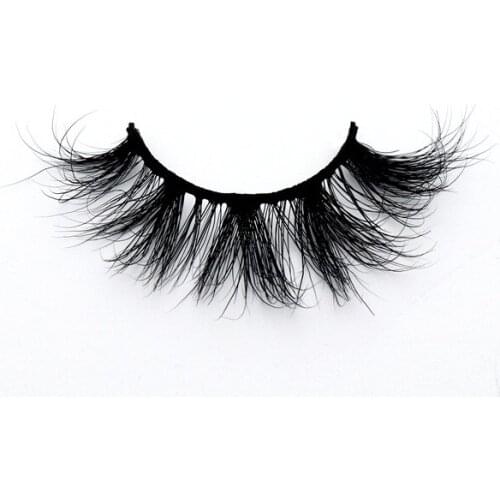 Hot-selling Mink Fur False Eyelashes Dense Curly Curled Mink Natural Comfort Nude Makeup Pure Hand-made Cosmetic Gift for Women