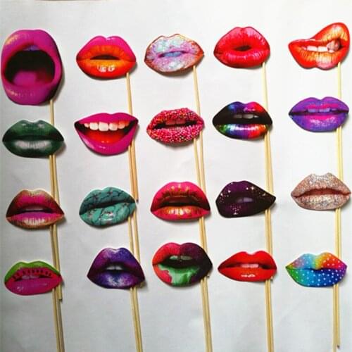 LIFE MAGIC BOX Cute Mouth Lips Portable Picture Booth Cheap Wedding Photo Booth Photography Backdrops Backgrounds