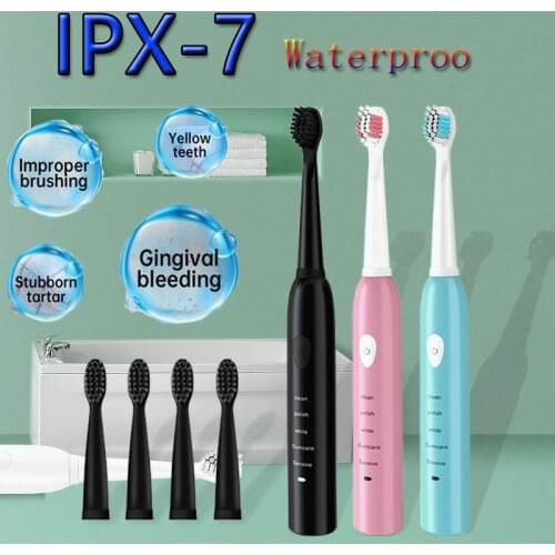 Adult nano Sonic Electric Toothbrush WaterproofAutomaticTooth Brush Travel toothbrush heads toothbrush case toothbrush holde