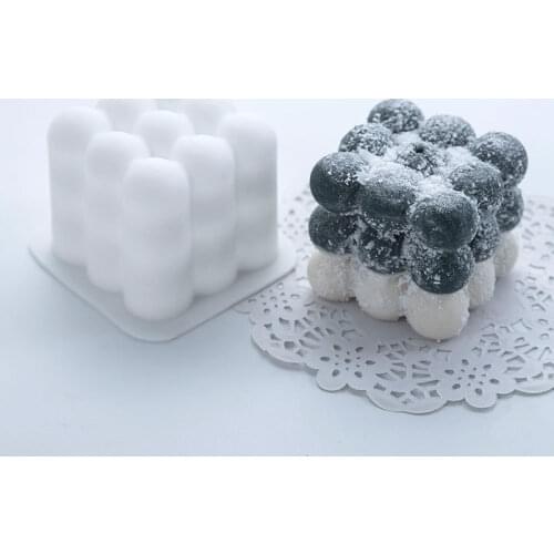 DIY Candles Mould Soy Wax Candle Mold Aromatherapy Plaster Candle 3D Silicone Mold Hand-made Soy Aroma Wax Soap Candles Mold