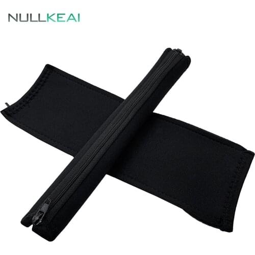 NULLKEAI Replacement Headband Cover Zipper Cushion For Sony MDR-100ABN Sony MDR-100AAP Headphones