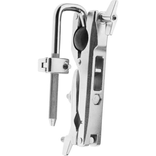 Premium Steel Drum Stand Bracket Support Holder Adjustable Musical Instruments Accessories Hardware Mounting Parts Silver