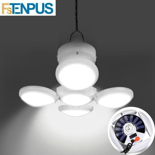 LED Lantern Camping Light Flashlight Rechargeable Solar Battery Camping Lantern Fold Portable Light For Camping Tent Lamp