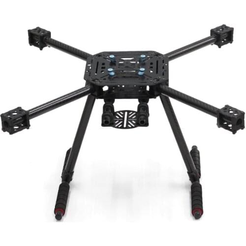 X4 500 500mm Carbon fiber / Glass Fiber Center Plate Quadcopter Frame kit Carbon Fiber Landing Gear upgrade S500 F450