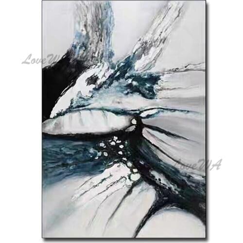 Free Shipping Abstract Handmade Oil Painting Canvas Wall Art Oil Paintings Canvas Art Home Decoration Wall Pictures Unframed
