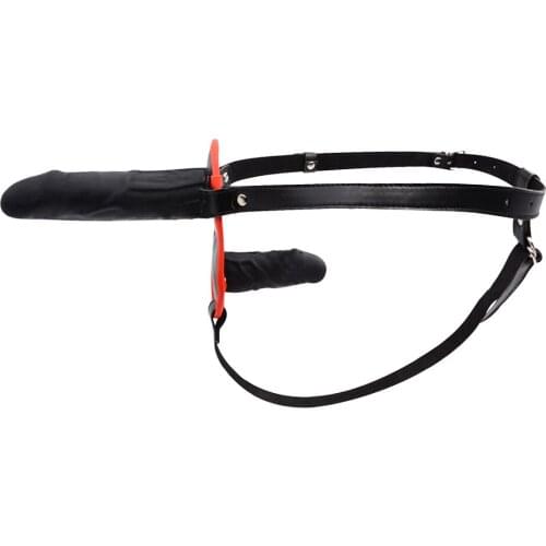 5/7 Inch Silicone Double Ended Strap-On Double Dildo Women Strap on Dildo with 120 cm Waist Harness Lesbian Sex Toy No Vibration