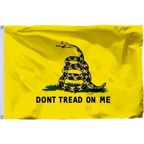 US Army Navy Gadsden flag Dont tread on me Flag 3ft X 5ft Polyester Banner Flying 150* 90cm Custom Flag Outdoor