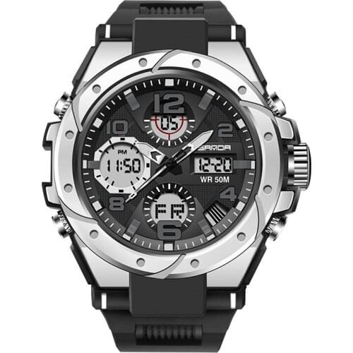 Fashion Sports Multifunctional Student Electronic Digital Watch for Men Outdoor Waterproof Watches Mens Versatile Wristwatches