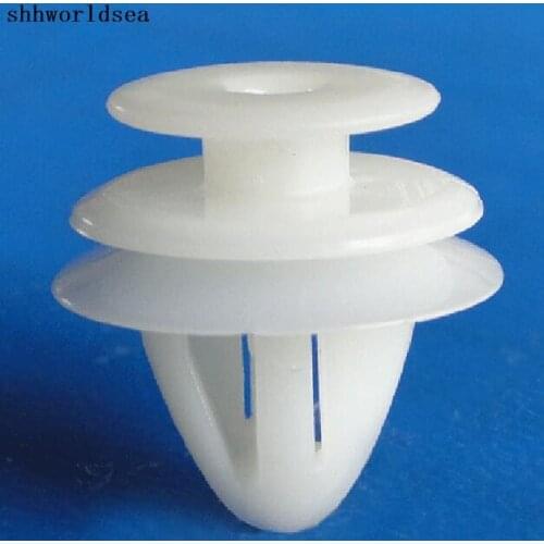 Shhworldsea plastic clips for inside trim panel retainer for toyota 67771-89104 for suzuki 09409-08310 for mazda D201-50-797