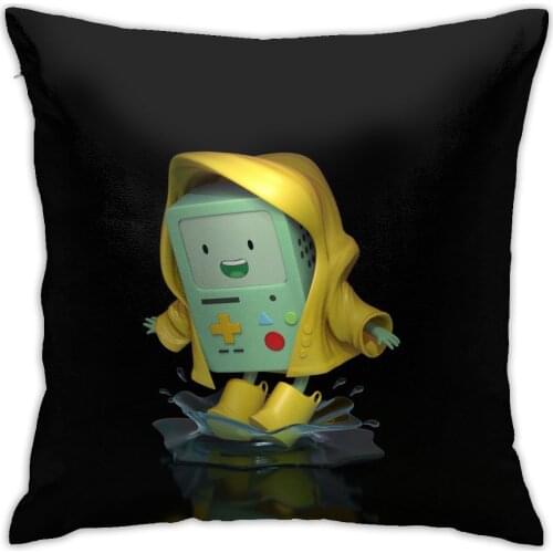 Adventure Time Soft Print Home Decro Pillow Cover 45x45cm Anime Cushion Pillow For Car Chair Outdoor Cushion Covers