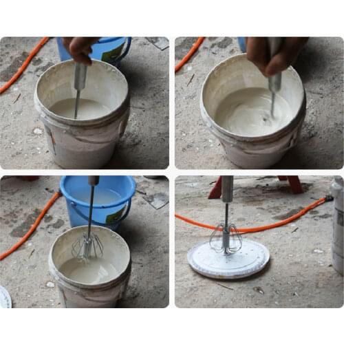 Blender Pottery Tools Crafts Manual Home Hand-held Stainless Steel Mini Blender Ceramic Clay Polymer Stir Glaze Gadgets Tool