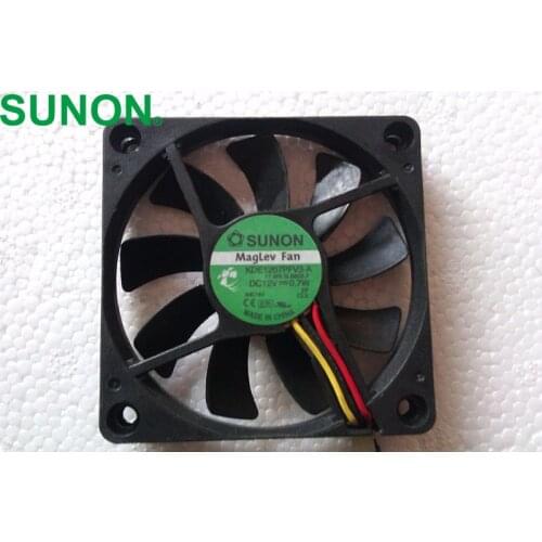 3pc 7010 70mm maglev 12V 0.7W quiet cooling fan speed KDE1207PFV3-A 70x70x10mm