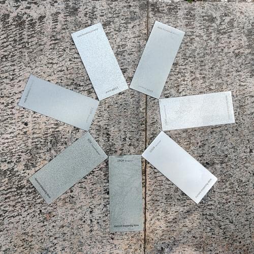 Polishing knife sharpener Diamond stone Thin type knife sharpener Fast sanding Professional fine diamond whetstone portable