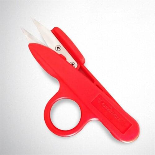 U Shape Nippers Yarn Scissors For Sewing Cutting Scissors Embroidery Needlework Scissors Tailor Cutter Crafts Handmade Fabric