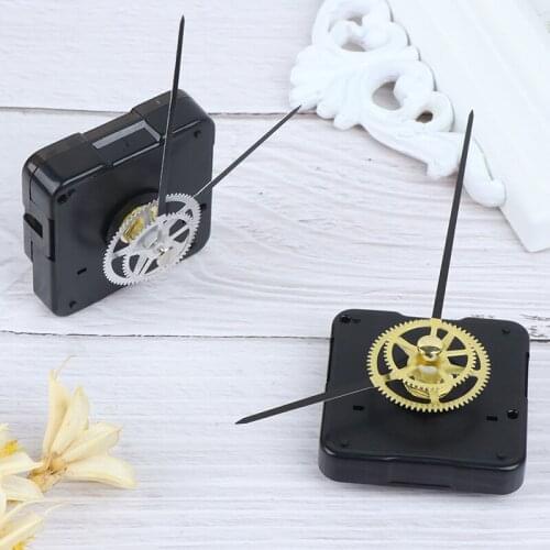 1 Set DIY Silent Large Wall Clock Quartz Clock Movement Mechanism Hands Wall Repair Tool Parts Kit Set