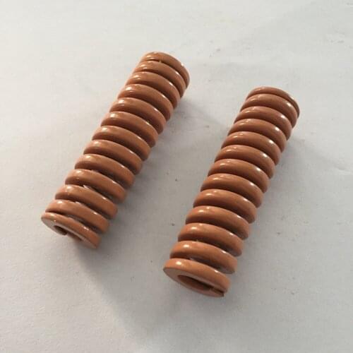 2Pcs Brown Extra Heavy Compression Die Spring 16 x 8 x25/35/55/65/70/80/90/100mm
