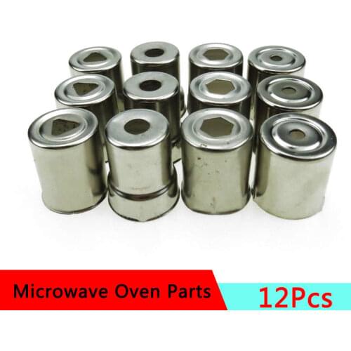 4 Models 12PCS/LOT Stainless Steel Magnetron Caps for Microwave Replacement Parts for Microwave Ovens Copler Microondas Caps