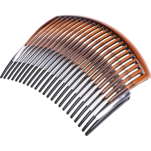 5Pcs/Set Handmade Comb 23 Tooth Plastic Headwear Hair Accessories Women DIY Clip