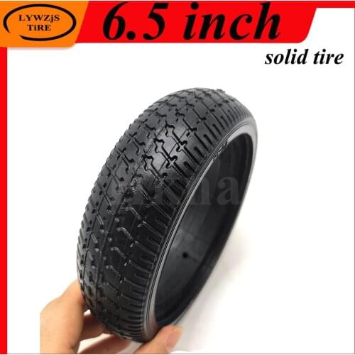 6.5 Inch Solid Tire for Mini Electric Scooter Balancing Car 165x45 Explosion-proof Solid Tyre Wheel Parts
