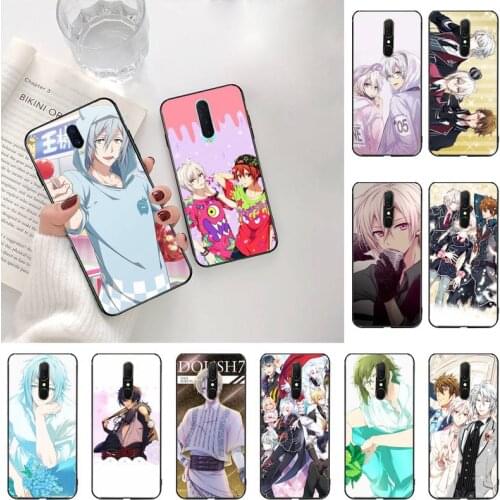 Hot Idolish7 Black TPU Soft Phone Case Cover For Oppo A5 A9 2020 Reno2 z Renoace 3pro Realme5Pro