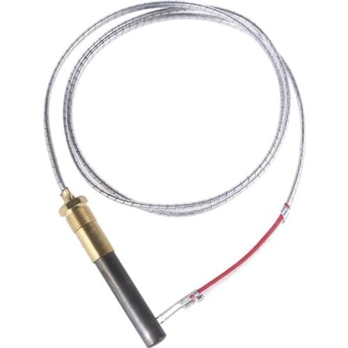 Temperature Sensor Thermopile Thermocouple High Temperature Resistant Compatible with Gas Fire-place Heater Fittings