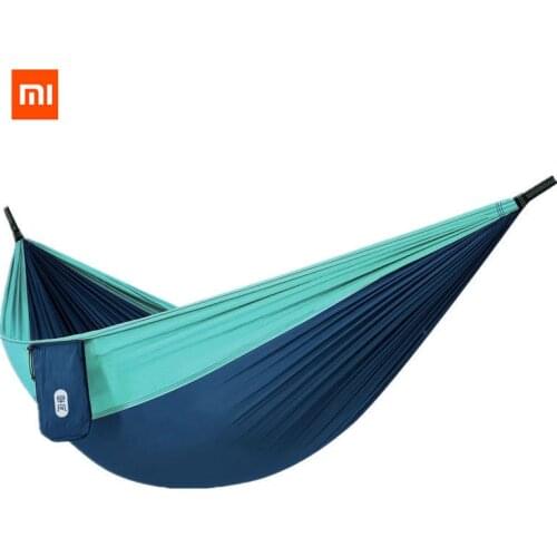 XIAOMI Mijia Zaofeng Hammock Swing Bed 1-2Person Parachute Hammocks Max Load 300KG for Outdoor Camping Swings Parachute Cloth