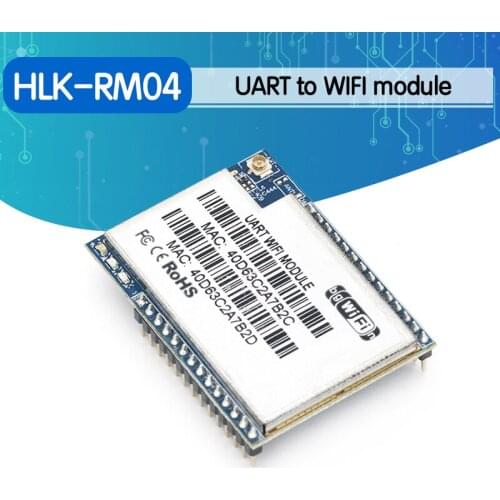HLK-RM04 RM04 aerial serial wifi dual ethernet port serial port UART to WIFI module no have antenna