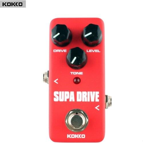 Kokko Supa Drive Classical Overdrive Booster High-Power Tube Overload guitar accessory