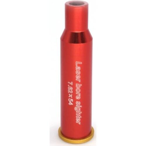 Boresighter 7.62 x 54 Rifle Laser Bore Sighter In Chamber Cartridge Gun Collimator Laser Pointer