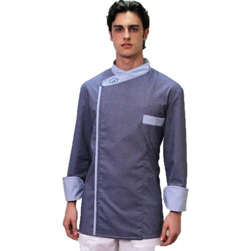 Chef jacket Black Red Yellow Orange White Brown various models made in italy