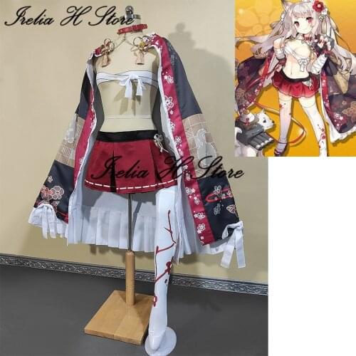 Irelia H Store Yudachi Azur Lane Yudachi Cosplay Costume General Snowball Yudachi Custom made/size Limited Edition