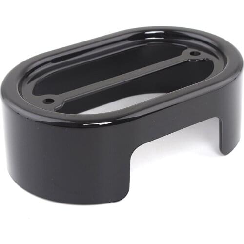 Moto black High Quality ABS Motorcycle Voltage Regulator Cover for Harley FLSTI 2006 FLSTN FXST FXSTB FXSTBI 2001-2006