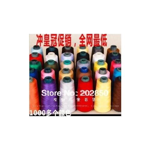Polyester Sewing Machine Thread,Big Coil,3000Yards,10Pcs/Lot,45 Different Colours Available,Best Quality For Retail& Wholesale