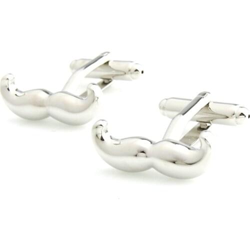 YH-1772 Novelty Metal Cute Mustache Cufflinks - Factory Direct Selling