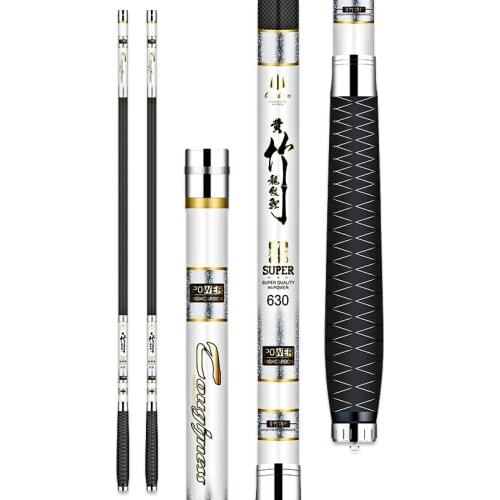2.7-7.2m Taiwn Fishing Rod Telescopic Wedkarstwo Olta Carbon Fiber Super Hard Ultra Light Carp Fishing Poles Peche Vara De Pesca