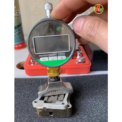 HEUI EUI EUP Injector Nozzle Single Pump Measuring Repair Seat Tool Adjusting Washer Thickness Micrometer Test