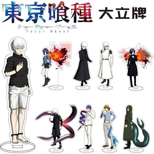 Tokyo Ghoul Kaneki Ken Takizawa Juuzou Uta Furuta Haise Sasaki Acrylic Stand Figure Anime Model Toy Gifts Desk Decor Cosplay