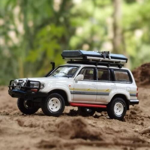 Land Cruiser LC80 Off-road Vehicle Diecast 1:64 Scale Diy Modified Static Display Adult Collection Gift Classic Toys Model Cars